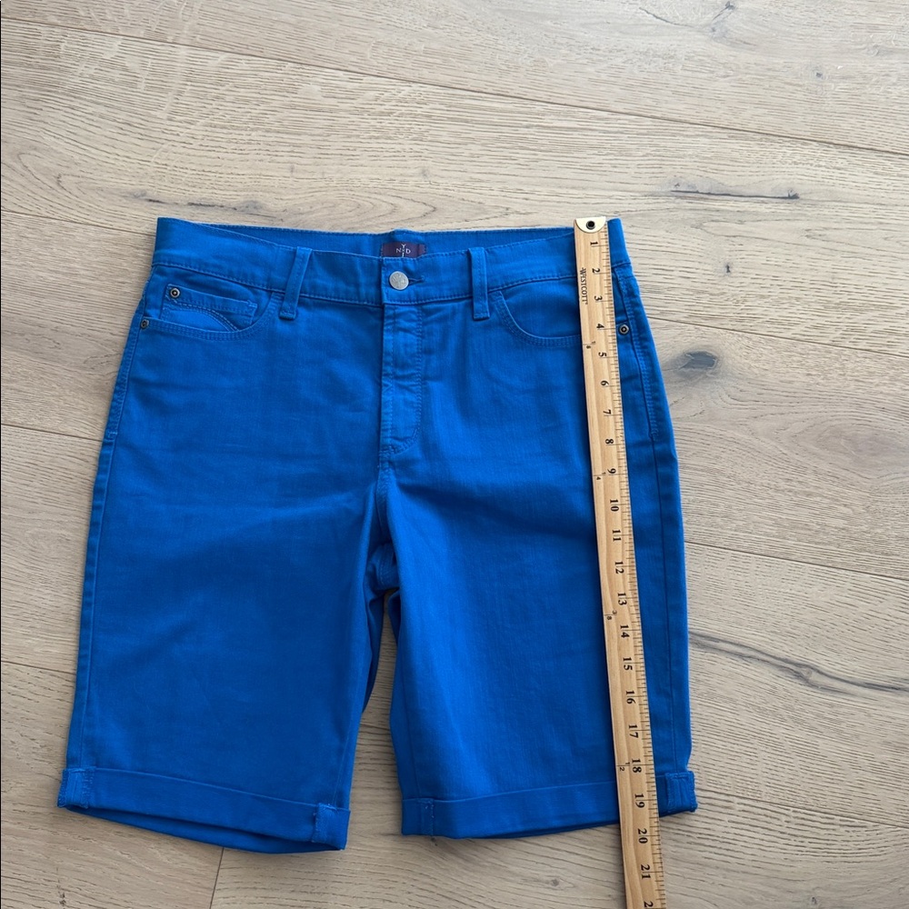 NYDJ Shorts Blue Size 10 Petite - Picture 4 of 8